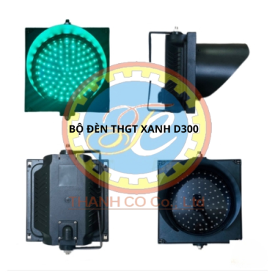 BỘ ĐÈN LED THGT XANH D300