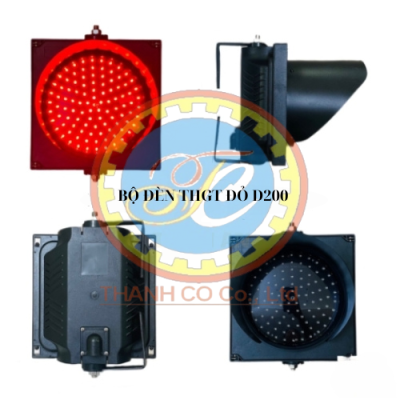 BỘ ĐÈN THGT ĐỎ D200