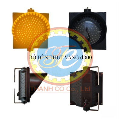 BỘ ĐÈN LED THGT VÀNG D300